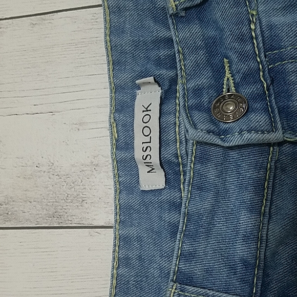 Misslook Large womens Jeans light wash color - Picture 2 of 7